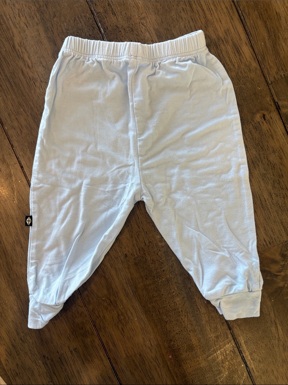 Kyte BABY Pale Blue (“Mist”) Jogger Infant Pants. Like New. Unisex. 3-6 mos. - Picture 3 of 3
